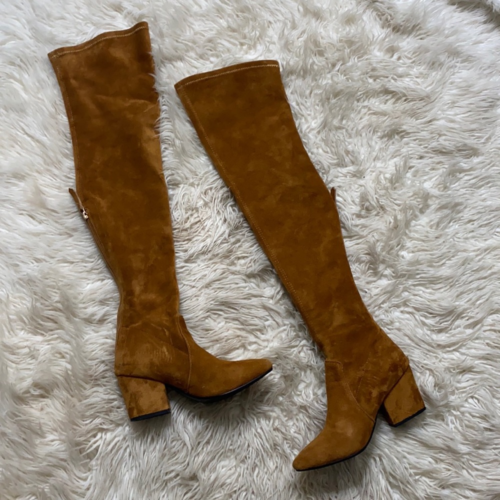 GoodNight Macaroon Suede OTK boots